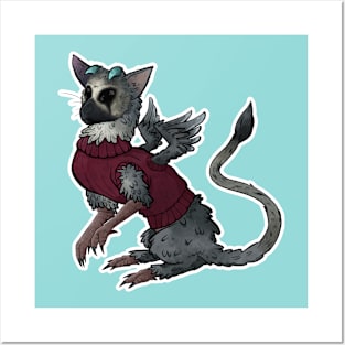 The Last Guardian Trico, wearing a Tricot. Posters and Art